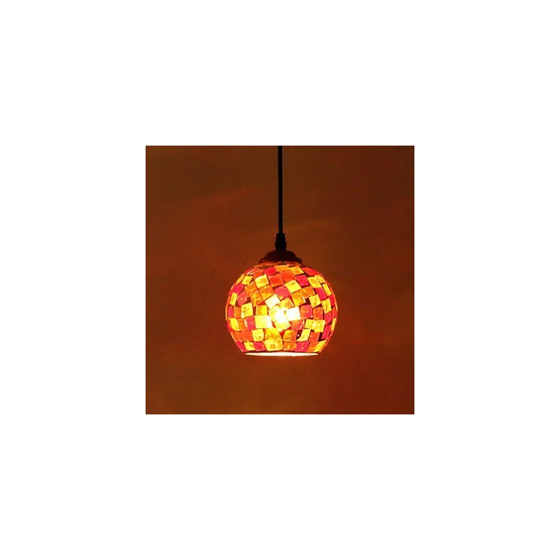 Lampada a sospensione in metallo dipinto moderna e contemporanea