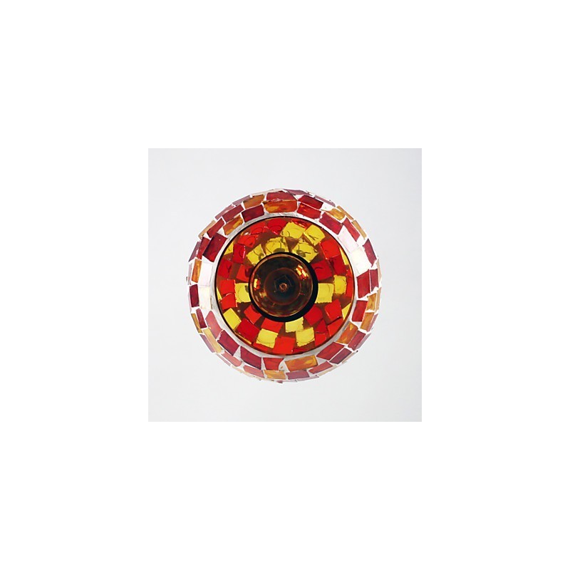 Lampada a sospensione in metallo dipinto moderna e contemporanea