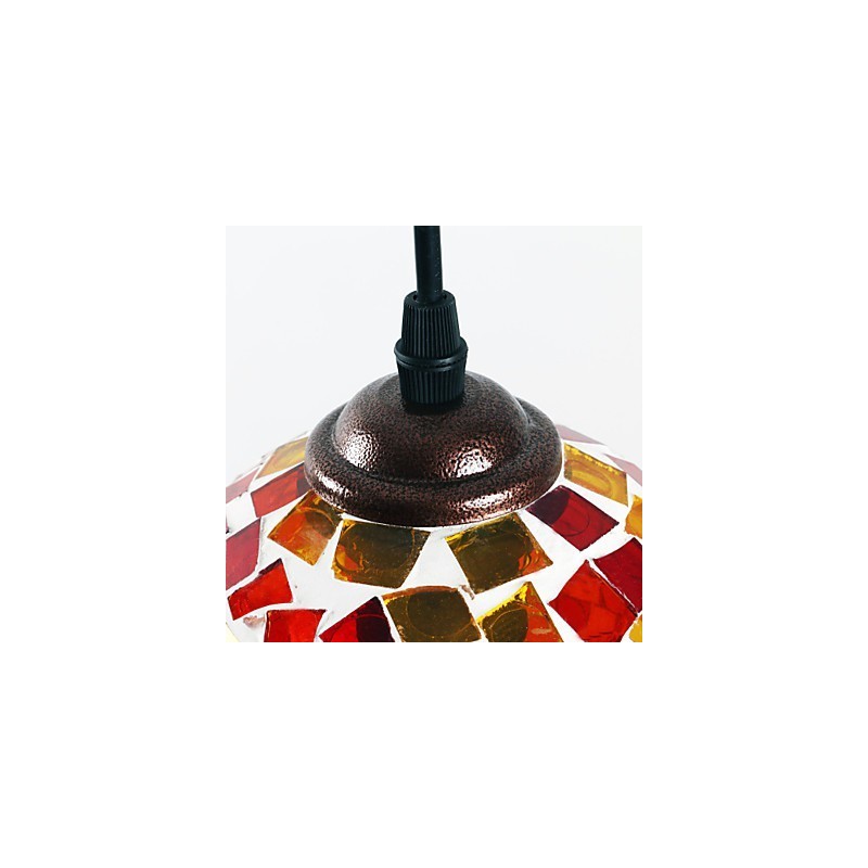 Lampada a sospensione in metallo dipinto moderna e contemporanea