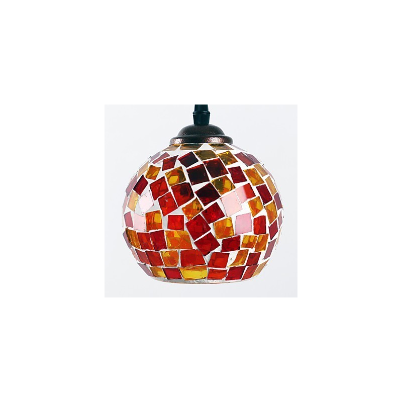 Lampada a sospensione in metallo dipinto moderna e contemporanea
