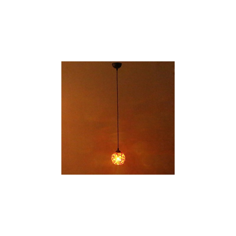Lampada a sospensione in metallo dipinto moderna e contemporanea