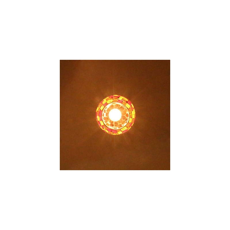 Lampada a sospensione in metallo dipinto moderna e contemporanea