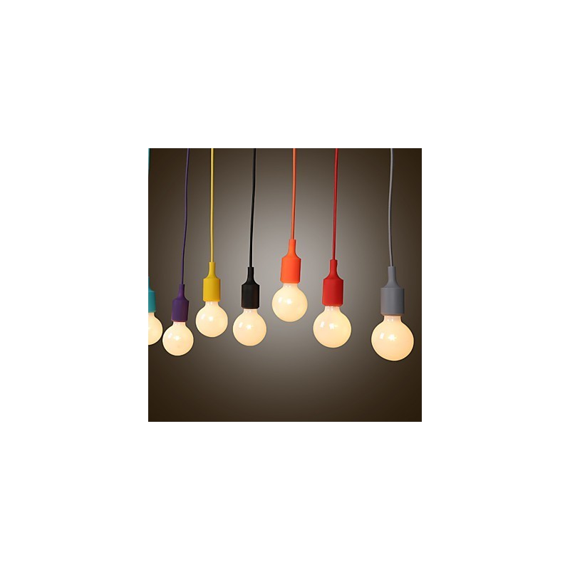 Lampadario a sospensione drago arcobaleno in silicone