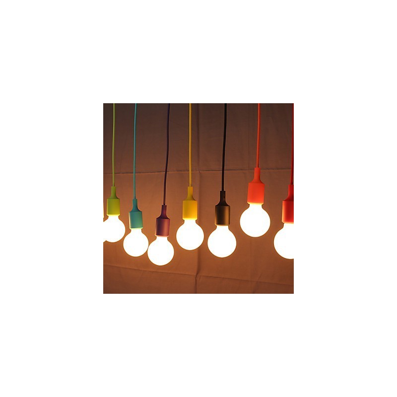 Lampadario a sospensione drago arcobaleno in silicone