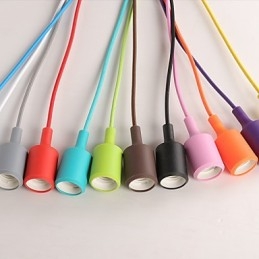 Lampadario a sospensione drago arcobaleno in silicone