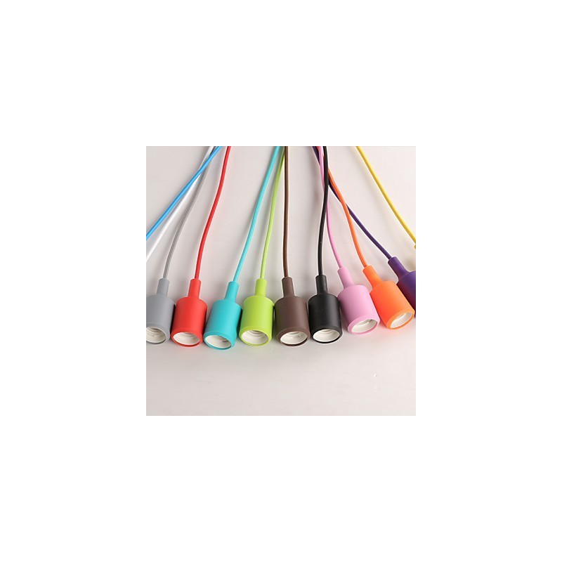 Lampadario a sospensione drago arcobaleno in silicone