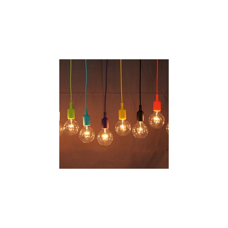Lampadario a sospensione drago arcobaleno in silicone