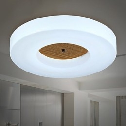 Lampada a sospensione mini stile country moderno contemporaneo in legno e bambù