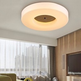 Lampada a sospensione mini stile country moderno contemporaneo in legno e bambù