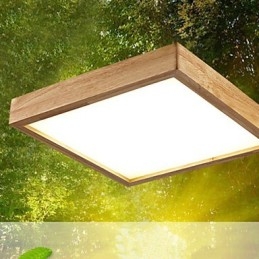 Lampada a sospensione mini moderna contemporanea country in legno e bambù