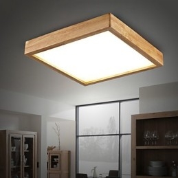 Lampada a sospensione mini moderna contemporanea country in legno e bambù