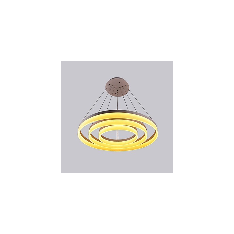 Lampada a sospensione moderna in acrilico bianco LED 130W 3 livelli