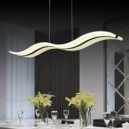 Lampada a sospensione LED integrato stile mini moderno contemporaneo 97 cm