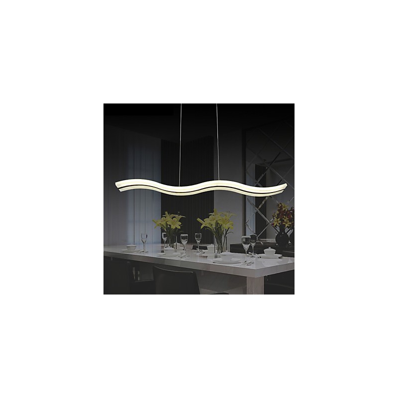 Lampada a sospensione LED integrato stile mini moderno contemporaneo 97 cm
