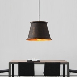 Lampada a sospensione retrò in metallo, regolabile, 1 lampadina E26/E27, 25 cm