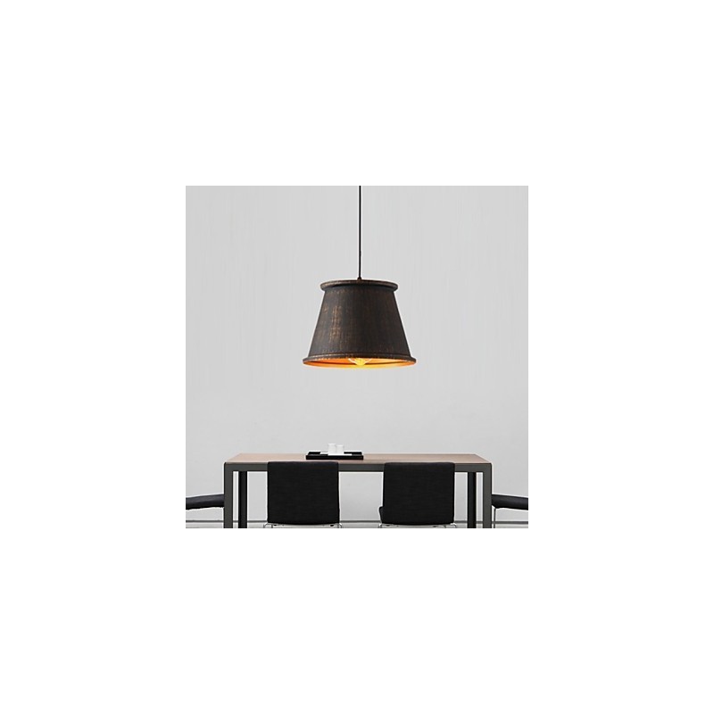 Lampada a sospensione retrò in metallo, regolabile, 1 lampadina E26/E27, 25 cm