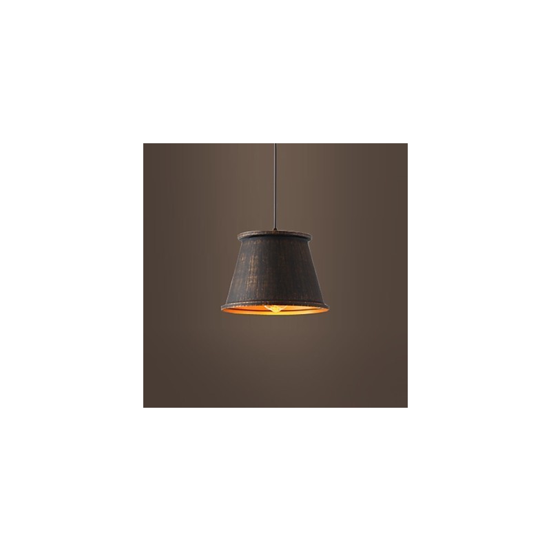 Lampada a sospensione retrò in metallo, regolabile, 1 lampadina E26/E27, 25 cm