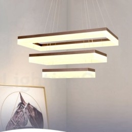 Lampada a sospensione LED Wi‑Fi intelligente dimmerabile a 3 livelli in acrilico