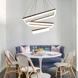 Lampada a sospensione LED Wi‑Fi intelligente dimmerabile a 3 livelli in acrilico