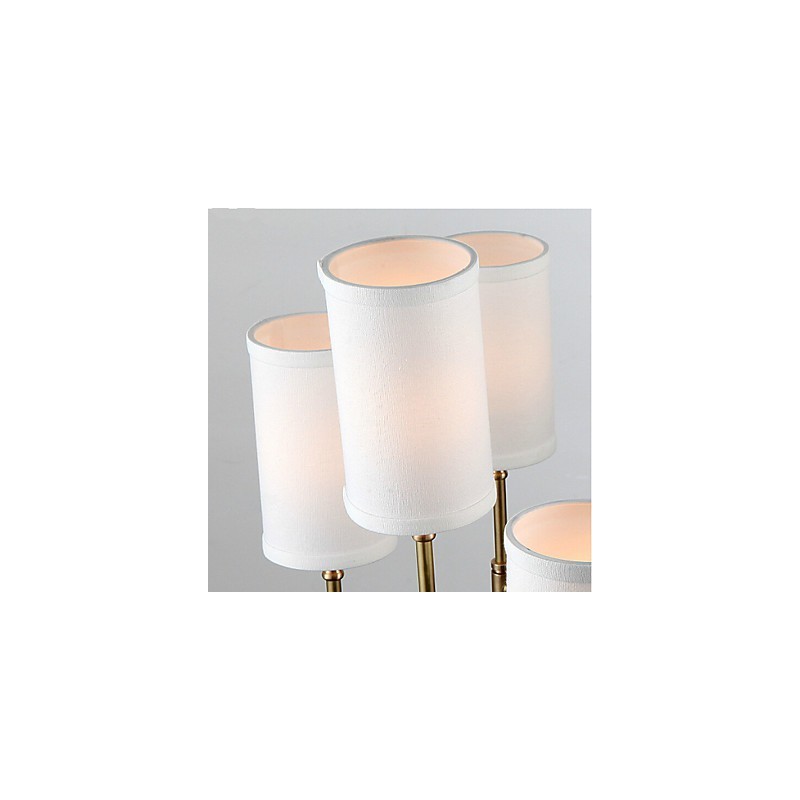 Lampadario a sospensione in cristallo mini stile tradizionale/classico finitura ottone