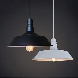 Lampada a sospensione retrò in metallo