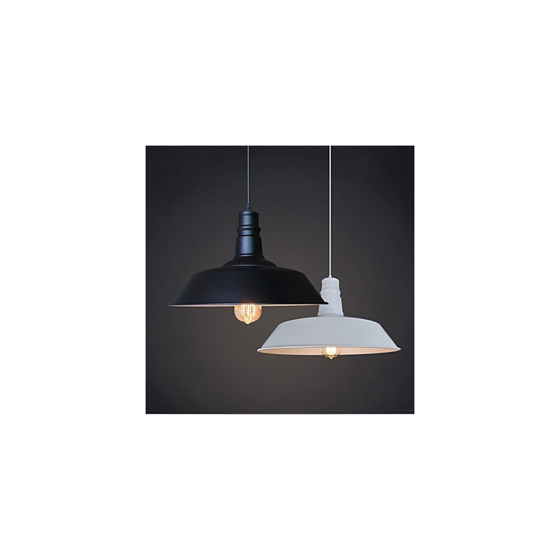 Lampada a sospensione retrò in metallo