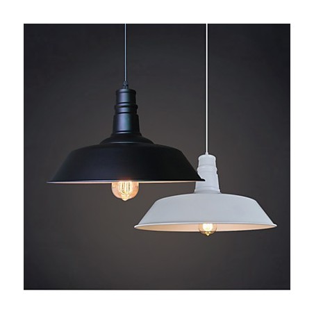 Lampada a sospensione retrò in metallo