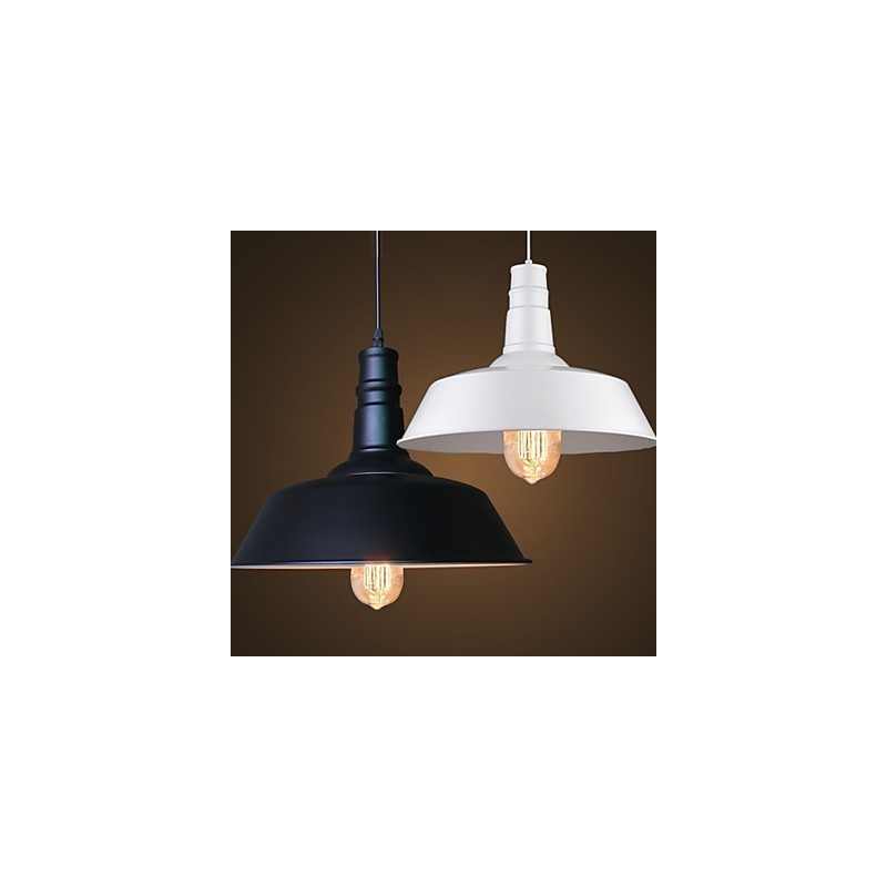 Lampada a sospensione retrò in metallo