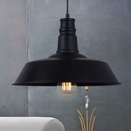 Lampada a sospensione retrò in metallo