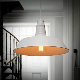 Lampada a sospensione retrò in metallo