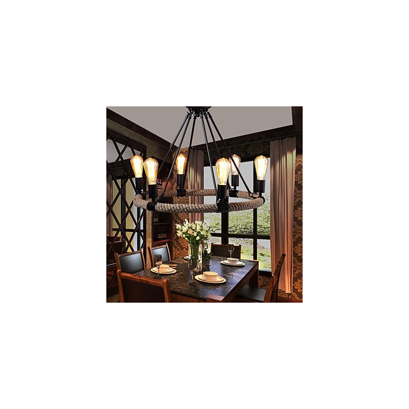 Lampadario a sospensione Mini Style Rustico/Lodge in metallo