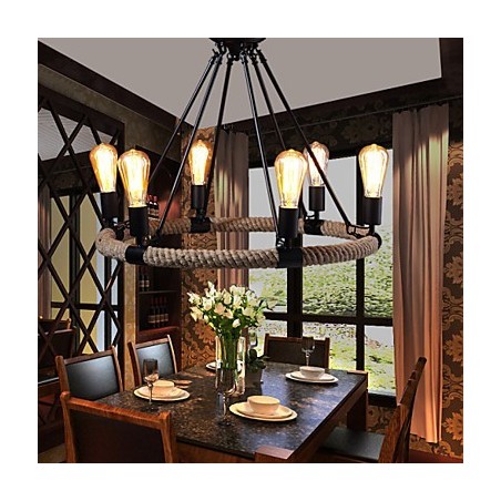 Lampadario a sospensione Mini Style Rustico/Lodge in metallo