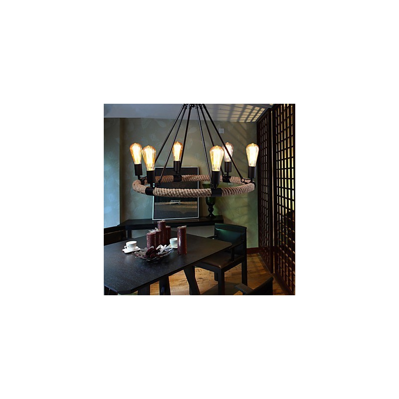 Lampadario a sospensione Mini Style Rustico/Lodge in metallo