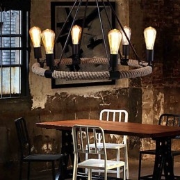 Lampadario a sospensione Mini Style Rustico/Lodge in metallo