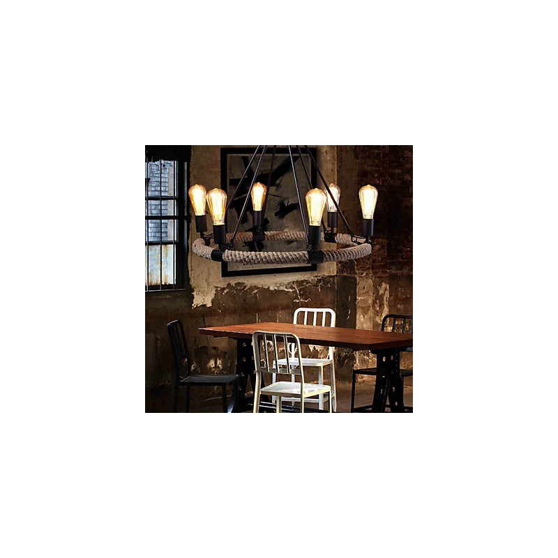 Lampadario a sospensione Mini Style Rustico/Lodge in metallo