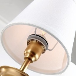 Lampadario a sospensione mini in cristallo stile tradizionale/classico in metallo, finitura ottone
