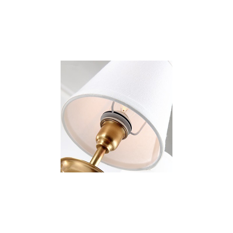 Lampadario a sospensione mini in cristallo stile tradizionale/classico in metallo, finitura ottone