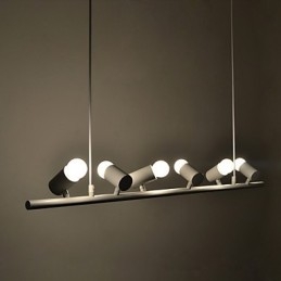 Lampada a sospensione mini in metallo dipinta in stile retrò vintage