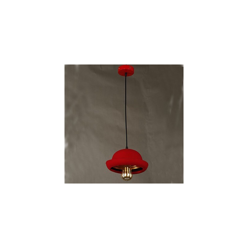 Lampadario a sospensione Hat Cafe Design nero
