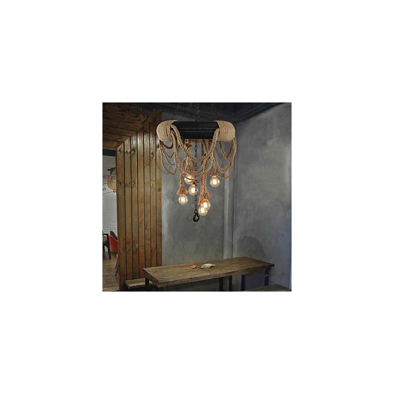 Lampada a sospensione Mini Style rustica/lodge in plastica