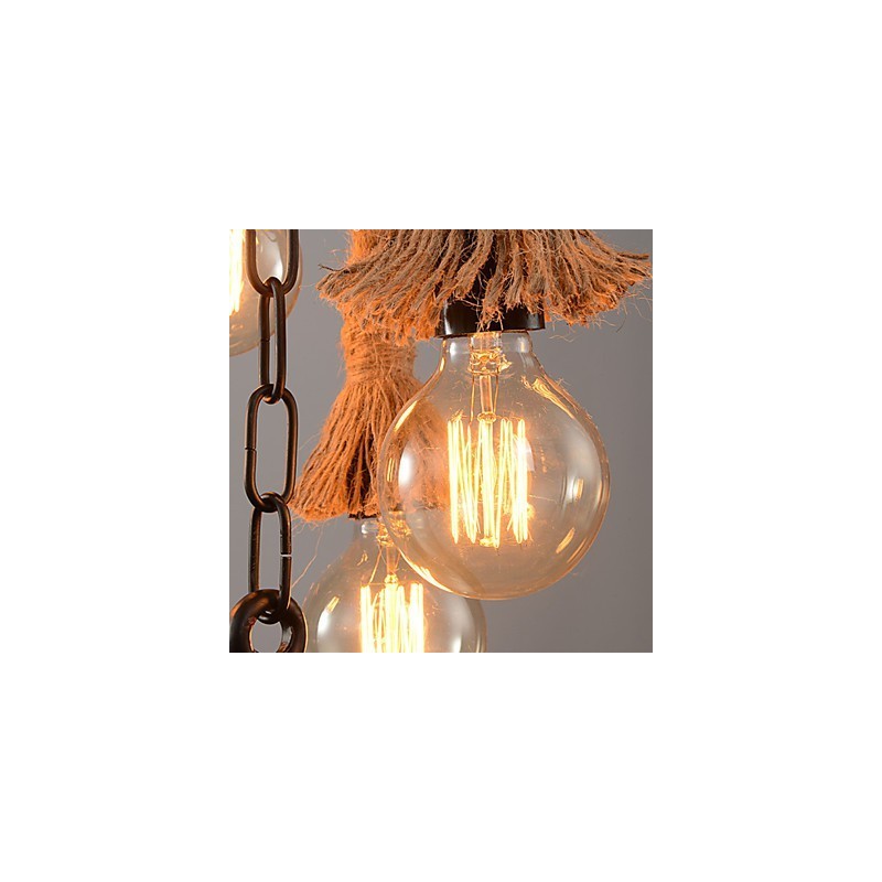 Lampada a sospensione Mini Style rustica/lodge in plastica
