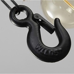 Lampada a sospensione Mini Style rustica/lodge in plastica