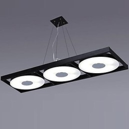 Lampadario a sospensione moderno a 3 luci