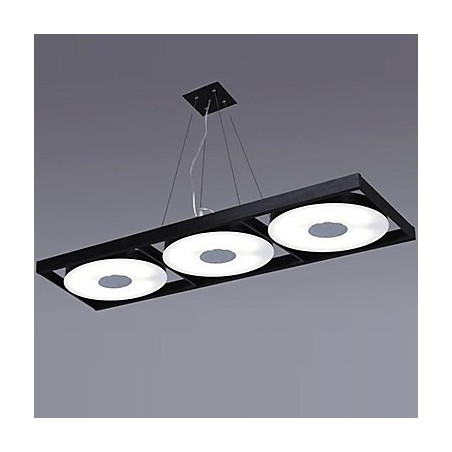 Lampadario a sospensione moderno a 3 luci