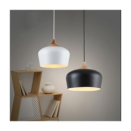 Lampada a sospensione mini in metallo dipinto retrò vintage