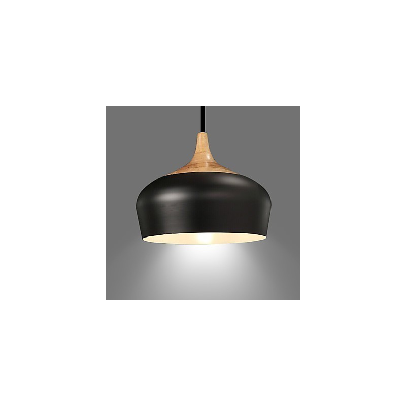 Lampada a sospensione mini in metallo dipinto retrò vintage