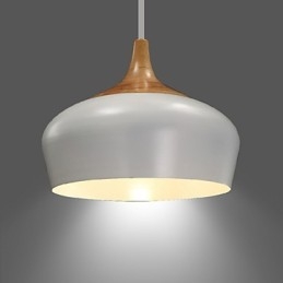 Lampada a sospensione mini in metallo dipinto retrò vintage