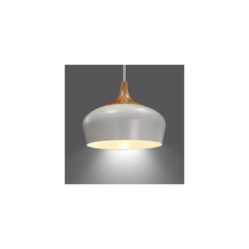 Lampada a sospensione mini in metallo dipinto retrò vintage