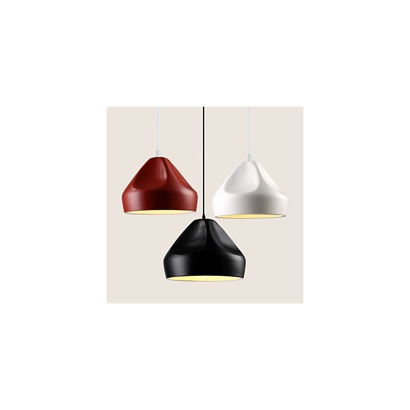 Lampada a sospensione mini in metallo dipinto stile retrò vintage