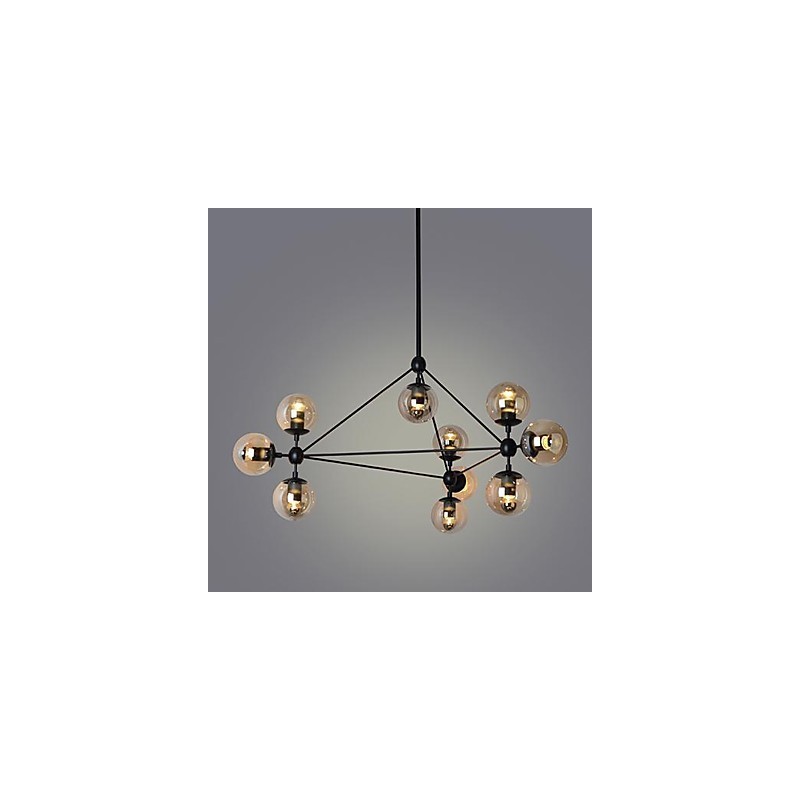 Lampada a sospensione moderna artistica a 10 luci